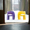 magis raviolo lounge chair violet, yellow - designer ron arad | shop online ikonitaly