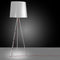 martinelli eva floor lamp - white fabric | ikonitaly