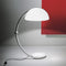 martinelli serpente iconic floor lamp - white on desk | ikonitaly