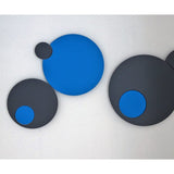 minimaproject-bubble-burst-3d-art-wall-sculpture-blue-black | ikonitaly