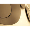 minimaproject bubble burst wall art large sculpture brown detail
