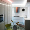 minimaproject flying saucer 3D wall clock black kitchen