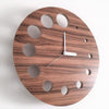 minimaproject flying saucer palissander 3D wall clock