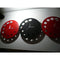 minimaproject-flying-saucer-three-3D-wall-clocks-red-black | ikonitaly