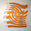 minimaproject omega design suspended art deco home orange