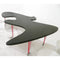 minimaproject-shark-contemporary-office-table-matt-grey | ikonitaly