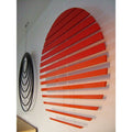 minimaproject-sunset-gloss-red-design-hanging-art-wall | ikonitaly