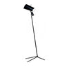 nemo claritas floor lamp by magistretti in black