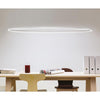 nemo ellisse pendant major white over table - designer federico palazzari | shop online ikonitaly