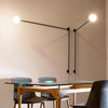 nemo potence pivotante wall lamp two black - designer charlotte perriand | shop online ikonitaly