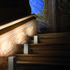 nemo prisma floor lamp three white on stairs - designer marco pollice | shop online ikonitaly