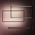 nemo spigolo vertical led suspension lamp two black - designer studio charlie | shop online ikonitaly
