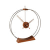 nomon aire elegant shelf clock with two rings