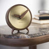nomon atomo sobremesa g small brass table clock