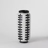 nuove forme ABA-12 vase round optical b/w | ikonitaly