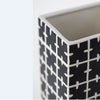 nuove forme ABA-11 vase rectangular b/w in detail