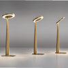 panzeri bella 3 table lamps with swivel bean