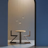 panzeri bella suspension lamp indirect with canopy
