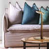 panzeri bella table lighting on coffee table