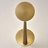 panzeri bella top view of bronze lamp