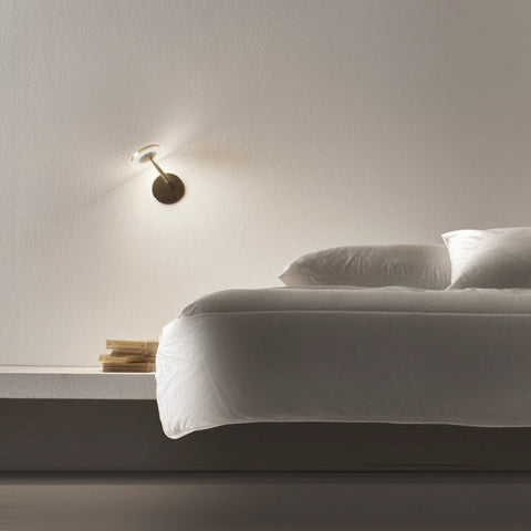 panzeri bella wall light in bedroom | ikonitaly