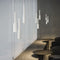 panzeri-tubino-indoor-suspended-lighting-white-in-restaurant | ikonitaly