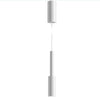 panzeri tubino indoor suspended lighting matt white