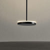 black panzeri bella suspension light illuminated