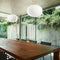 panzeri gilbert 22 led pendant lamp over table | ikonitaly