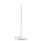 panzeri bella suspension direct lighting in white | ikonitaly