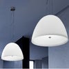 panzeri_willy_glass_white dome shaped pendant light