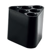 magis poppins umbrella stand black - designer edward barbers and jay osgerby | shop online ikonitaly