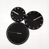 progetti hms three disks wall clock black