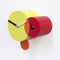 progetti-kandinsky-wall-clock-cuckoo-yellow-red-sideview | ikonitaly