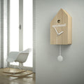 progetti-q01-contemporary-cuckoo-clock-oak-wood-bedroom | ikonitaly