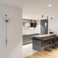 nomon punto y coma elegant wall clock in kitchen | ikonitaly 