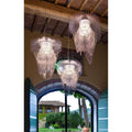 slamp-aria-three-suspension-lamps-in-hall | ikonitaly