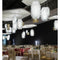 slamp-chantal-white-suspension-lamps-in-hotel-restaurant | ikonitaly