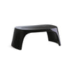 slide-amelie-panchetta-lightweight-outdoor-bench-black | ikonitaly
