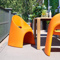    slide-amelie-practic-light-chair-garden-orange | ikonitaly
