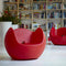 slide-blos-red-plastic-outdoor-rocking-chair | ikonitaly