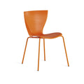 slide gloria chair for outdoors - orange | shop online ikonitaly