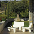 slide-low-lita-collection-white-garden-furniture | ikonitaly