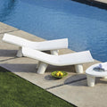 slide-low-lita-lounge-white-outdoor-chaise-longue | ikonitaly