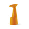 slide-voila-plastic-stool-with-footrest-orange | ikonitaly