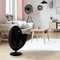 soldidesign-ovetto-gala-minimal-trash-bin-black-54lt-living-room | ikonitaly