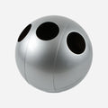 soldidesign sfera galà pattumeria argento lucido  - 120 lt
