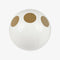 soldidesign sfera galà recycling bin white - 120 lt | ikonitaly