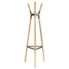 magis steelwood coat stand natural beech/black steel sheet | ikonitaly