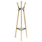 magis steelwood coat stand natural beech/black steel sheet | ikonitaly